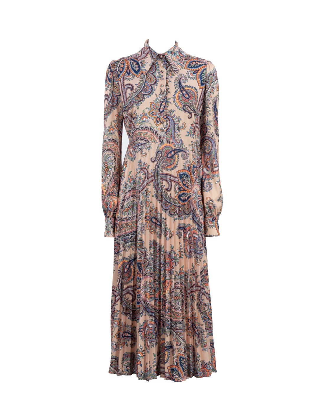shop ETRO Saldi Abito: Etro abito chemisier in jersey lucido midi con gonna plissettata e decorato da una stampa all over con motivi Paisley ramage.
Esterno: 100% poliestere.
Fodera: 100% poliestere.
Vestibilità con vita alta aderente e gonna plissetta ampia.
Colletto a camicia.
Chiusura superiore con bottoncini.
Maniche lunghe.
Fabbricato in Italia.. 11628 5097-0800 number 944832